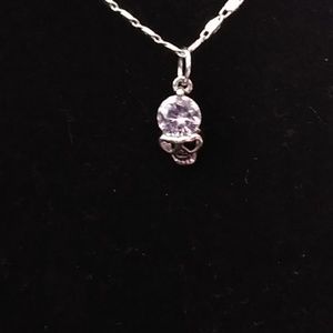 Silver Skull Necklace